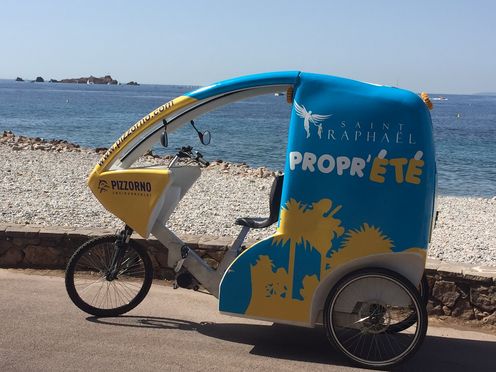 Tricycle Propr'été de Saint-Raphaël - PIZZORNO Environnement - Agrandir l'image, .JPG 659Ko (fenêtre modale)