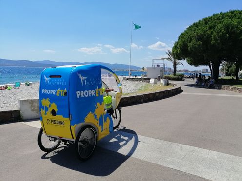 Tricycle Propr'été de Saint-Raphaël - PIZZORNO Environnement - Agrandir l'image, .JPG 437Ko (fenêtre modale)