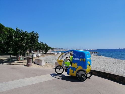 Tricycle Propr'été de Saint-Raphaël - PIZZORNO Environnement - Agrandir l'image, .JPG 406Ko (fenêtre modale)